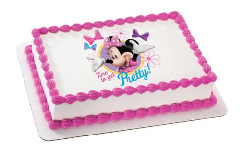 Minnie Mouse #4 Edible Icing Image - Click Image to Close